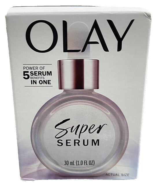 OLAY Super Serum (Power of 5 Benefits in One) 1.0 FL OZ (30 ML) NEW!